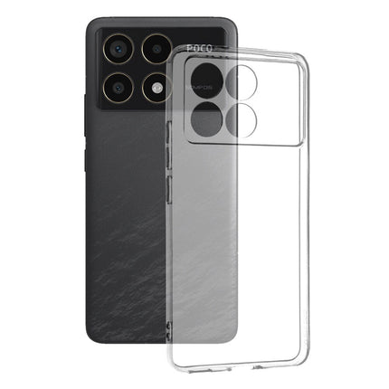POCO F6 PRO átlátszó szilikon tok